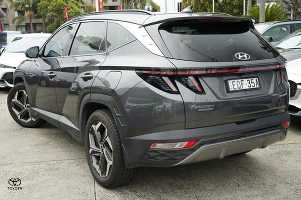2021 Hyundai Tucson Highlander in Grey