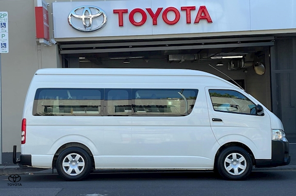 2018 Toyota Hiace SLWB in White