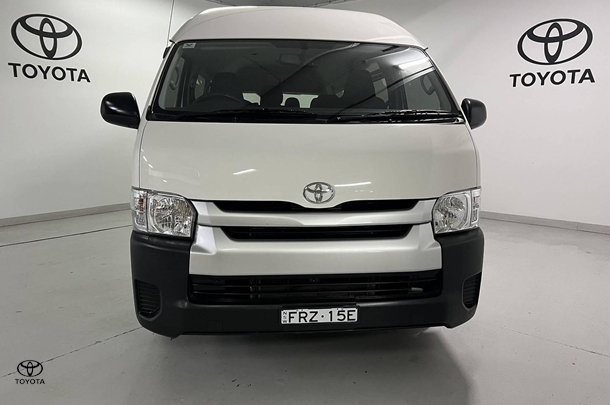 2019 Toyota Hiace SLWB in White