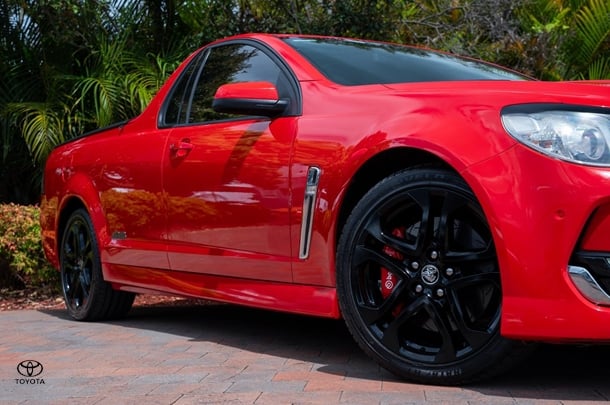 2016 Holden Ute SS V Redline in Red
