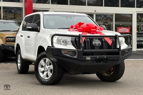 2019 Toyota Landcruiser Prado GX in White