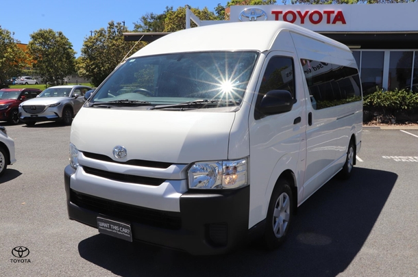 2017 Toyota Hiace SLWB in White
