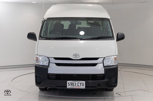 2018 Toyota Hiace Commuter in White