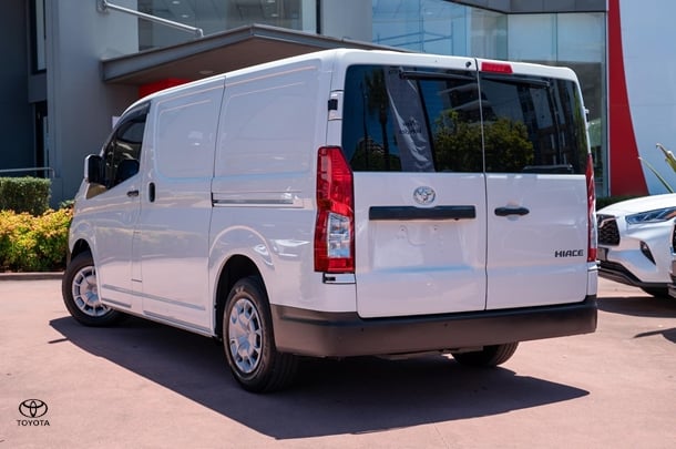 2024 Toyota Hiace LWB in White
