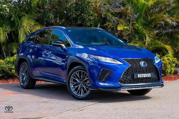 2021 Lexus RX F Sport in Blue