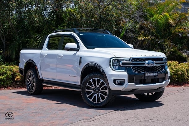 2023 Ford Ranger Platinum in White