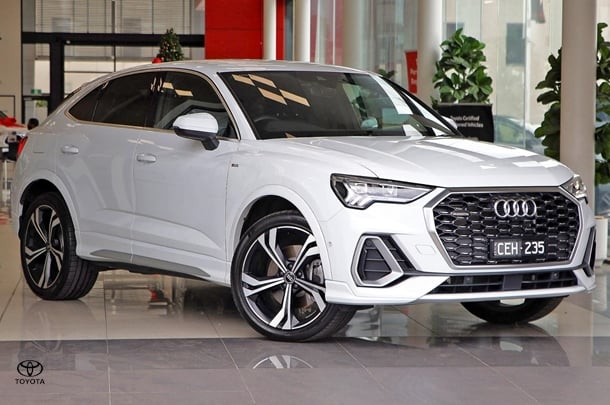 2022 Audi Q3 40 TFSI S line in White