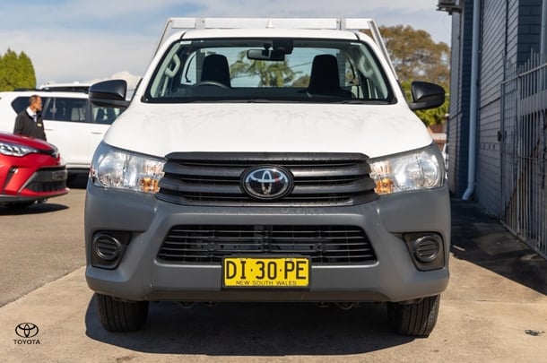 2023 Toyota Hilux Workmate in White