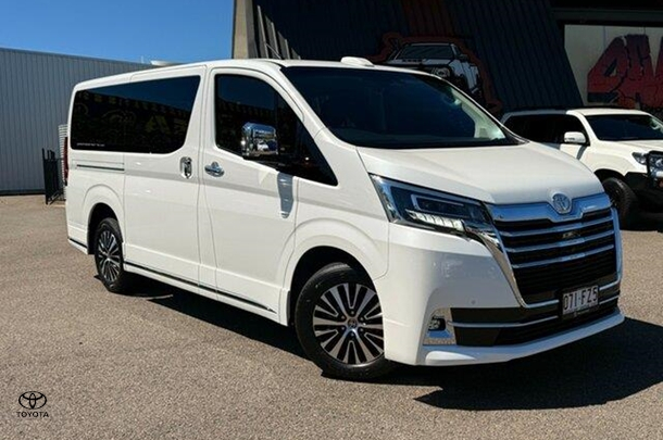 2022 Toyota Granvia VX in White