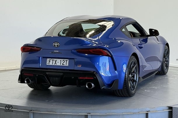 2023 Toyota Supra GTS in Blue