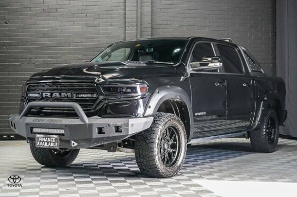 2021 RAM 1500 Laramie RamBox in Black