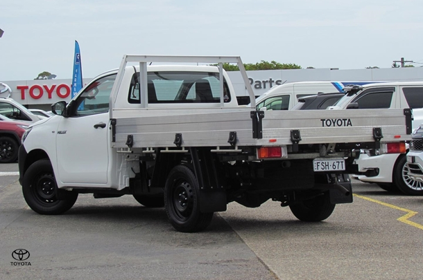 2021 Toyota Hilux Workmate in White