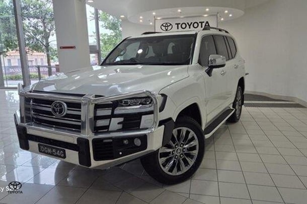 2024 Toyota Landcruiser Sahara ZX in White