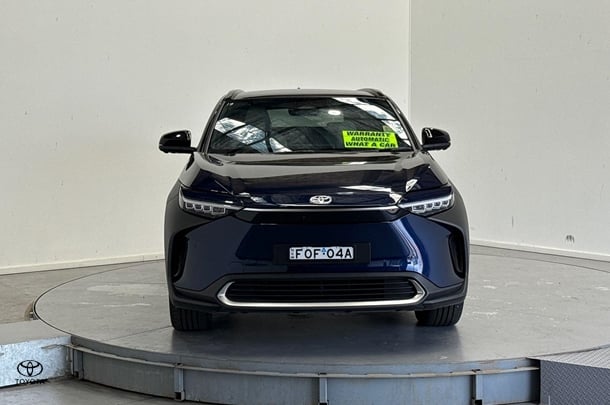 2025 Toyota bZ4X Standard AWD in Two Tone Blue