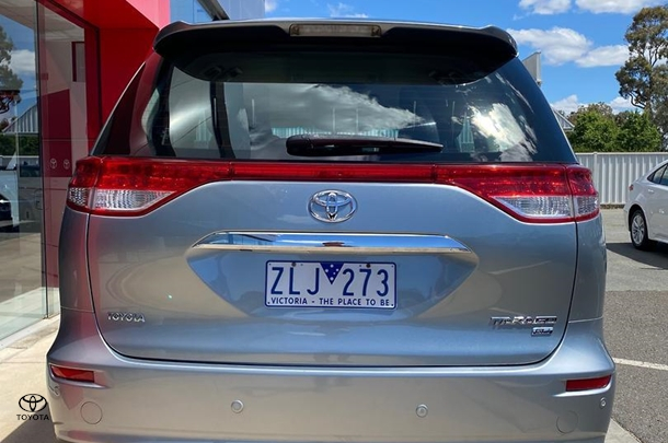 2010 Toyota Tarago GLX in Grey