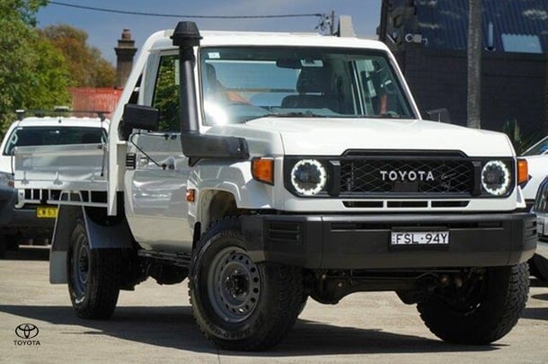 2024 Toyota Landcruiser Workmate in White