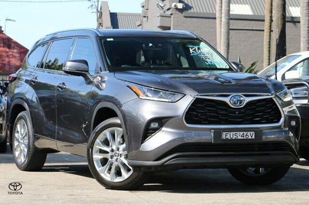 2022 Toyota Kluger AWD GRANDE in Silver