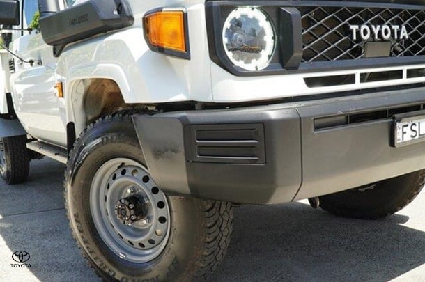 2024 Toyota Landcruiser Workmate in White