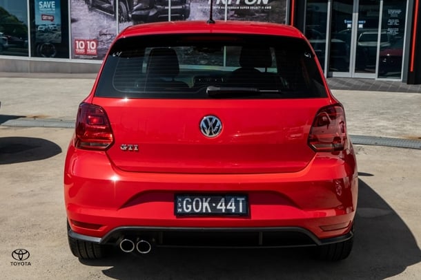 2015 Volkswagen Polo GTI in Red