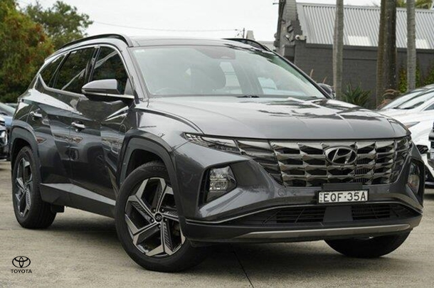 2021 Hyundai Tucson Highlander in Grey