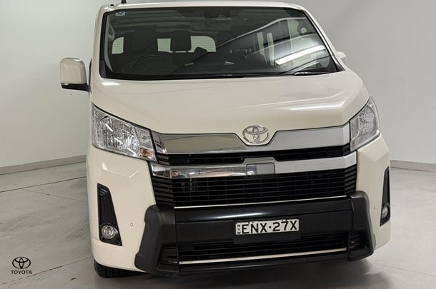 2021 Toyota Hiace LWB in White
