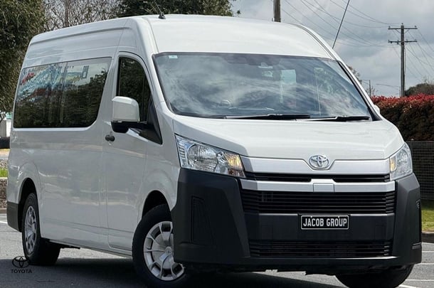 2019 Toyota Hiace SLWB in White