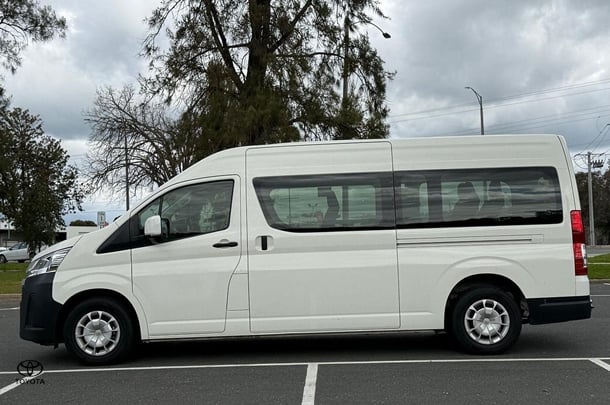 2022 Toyota Hiace SLWB in White