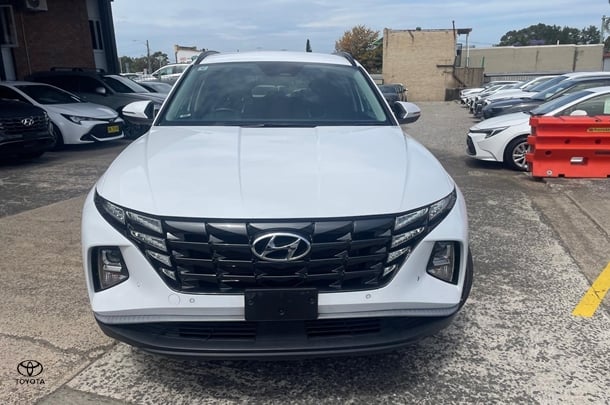 2023 Hyundai Tucson Elite in White Cream