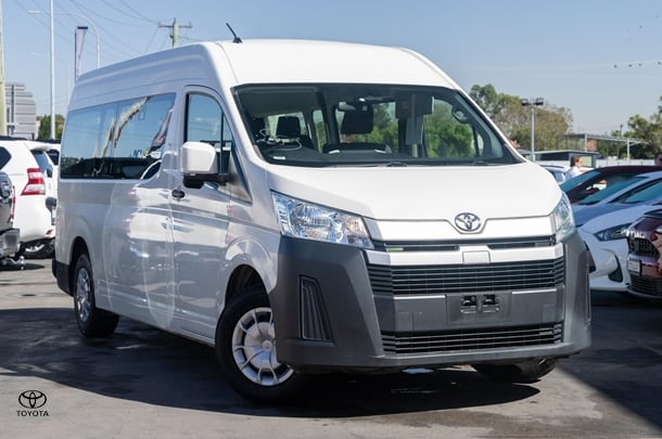 2019 Toyota Hiace Commuter in White