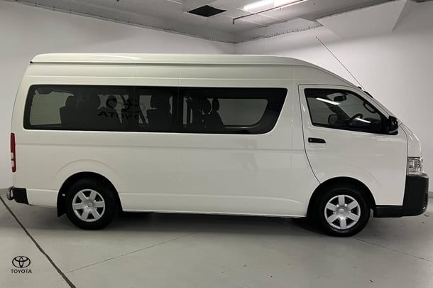 2019 Toyota Hiace SLWB in White