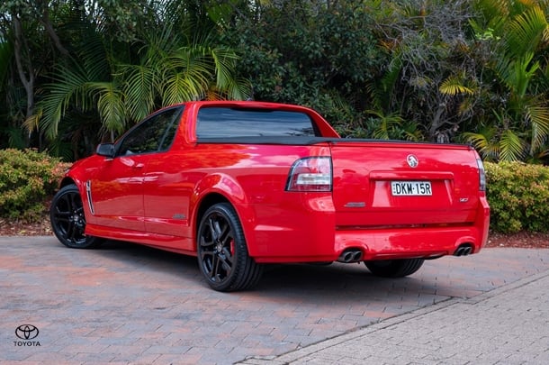 2016 Holden Ute SS V Redline in Red