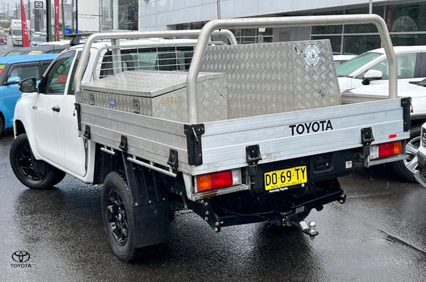 2022 Toyota Hilux Workmate in White