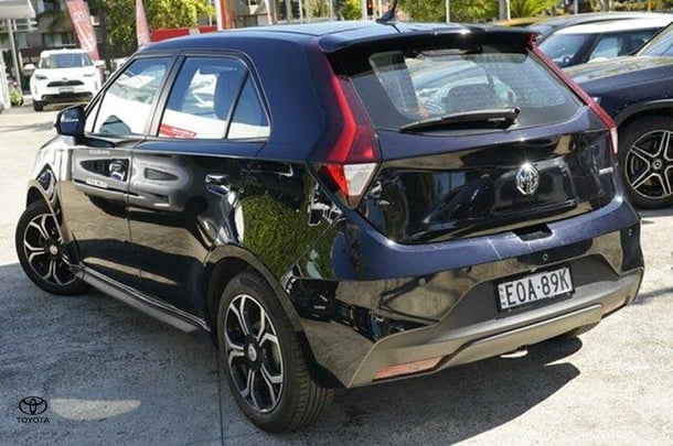 2020 MG MG3 Excite in Black