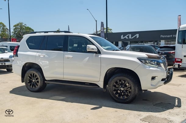 2021 Toyota Landcruiser Prado GXL in White