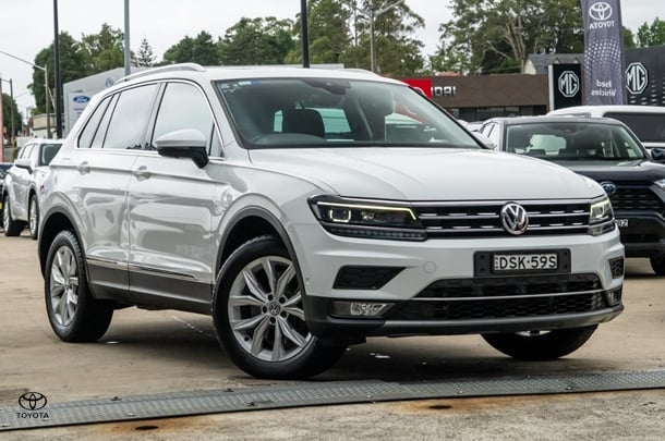 2017 Volkswagen Tiguan 162TSI Highline in White
