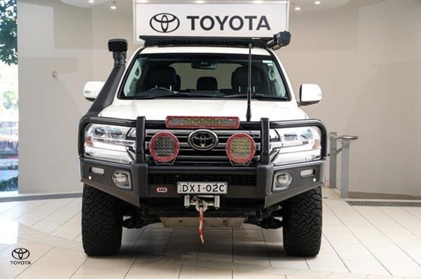 2018 Toyota Landcruiser Sahara in White