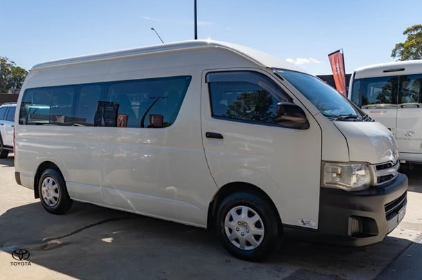 2012 Toyota Hiace SLWB in White