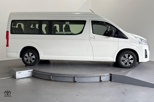 2022 Toyota Hiace SLWB in White