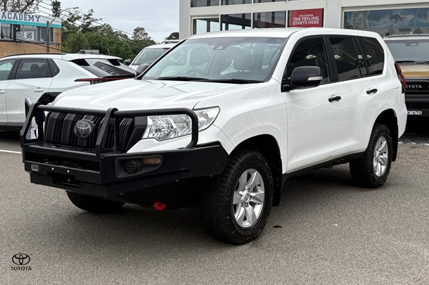 2019 Toyota Landcruiser Prado GX in White