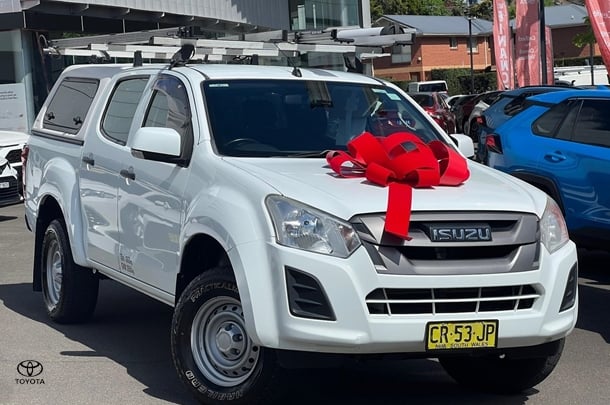 2018 Isuzu D-MAX SX High Ride in White