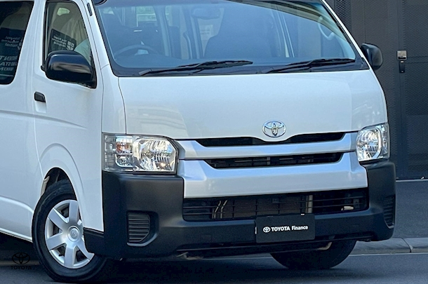 2018 Toyota Hiace SLWB in White