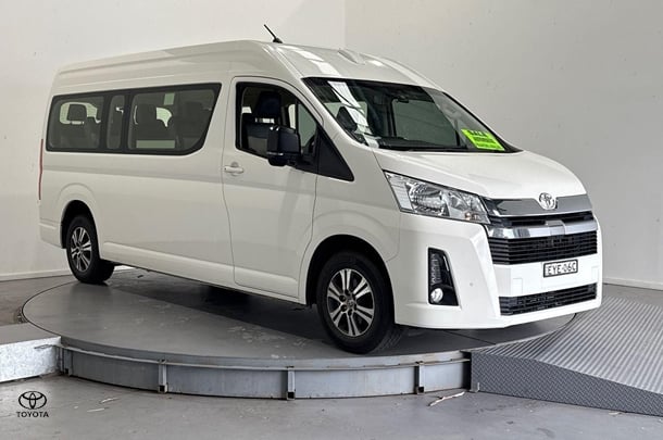 2022 Toyota Hiace SLWB in White