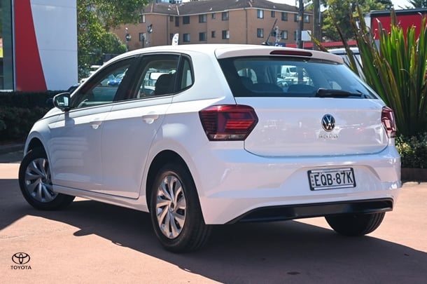 2021 Volkswagen Polo 70TSI Trendline in Pure White (0q0q)