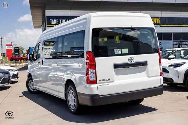 2025 Toyota Hiace Commuter in White