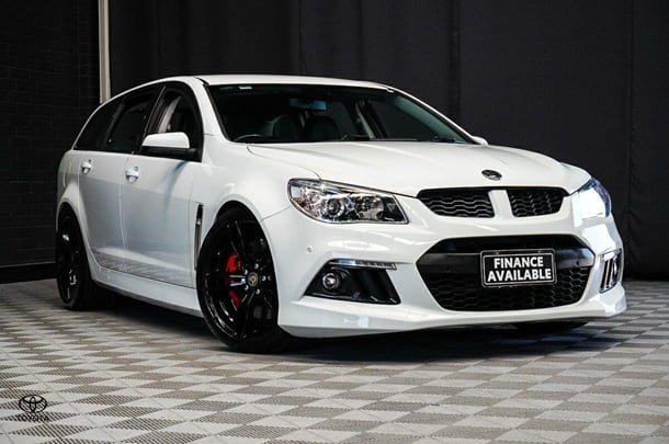 2013 Holden Special Vehicles Clubsport R8 Tourer in White