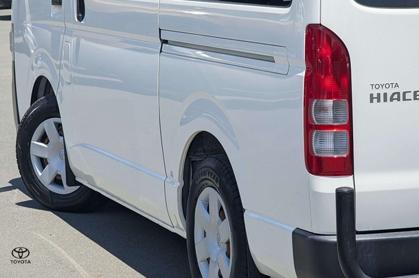 2012 Toyota Hiace LWB in White