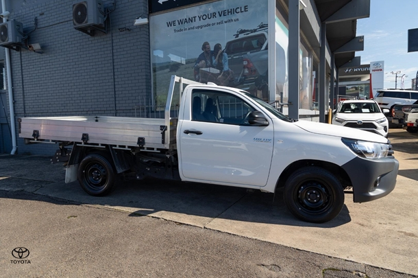 2023 Toyota Hilux Workmate in White