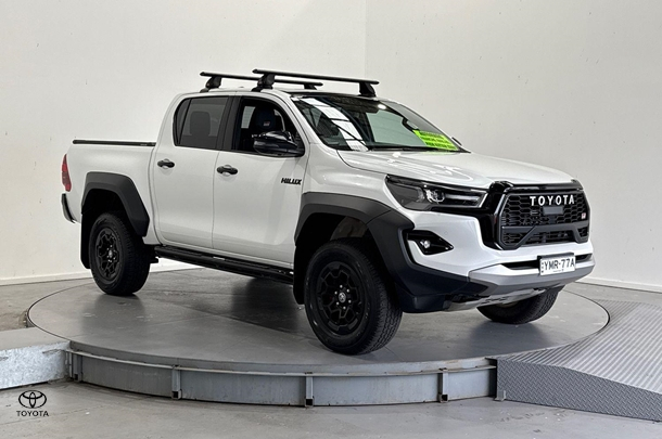 2024 Toyota Hilux GR-S in Two Tone White