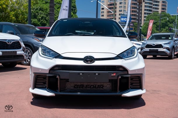 2024 Toyota Yaris GT in White