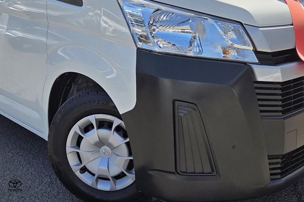 2021 Toyota Hiace LWB in White